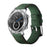 22mm Holes Genuine Leather Watch Band Strap for Huawei Honor Magic Watch - Green - 6