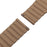 20mm Magnetic Closure Leather+Silicone Smart Watch Strap Replacement for Huawei Watch GT2 42mm - Brown - 2