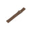 20mm Magnetic Closure Leather+Silicone Smart Watch Strap Replacement for Huawei Watch GT2 42mm - Brown - 5