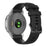 Soft Silicone Smart Watch Strap Replacement Strap 20mm for POLAR Ignite Smart Watch - Black - 1