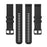 Soft Silicone Smart Watch Strap Replacement Strap 20mm for POLAR Ignite Smart Watch - Black - 4