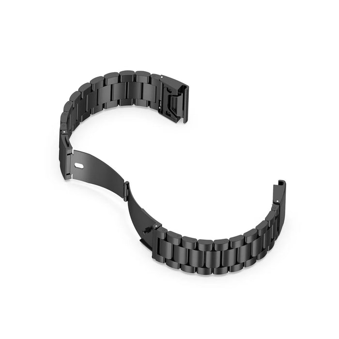 Stainless Steel Wrist Watch Band for Garmin Fenix5/5X/5S/Forerunner 945/Approach S60 - Black - 3