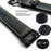 Genuine Leather Watchband Replacement Strap for Garmin MARQ Series/Fenix5/5X/5S/Forerunner945/Approach S60 - Black - 5