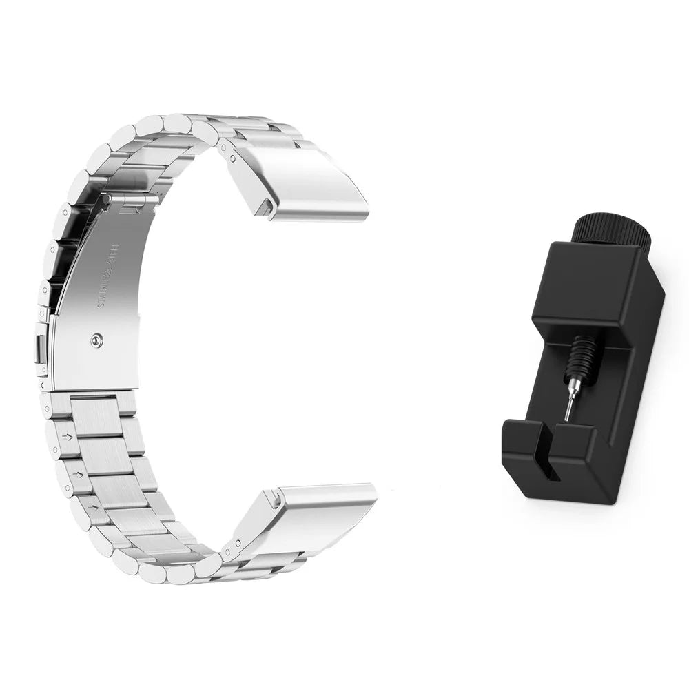 Stainless Steel Watch Strap for Garmin Fenix 5/5X/5S/Forerunner 945/Approach S60 - 1