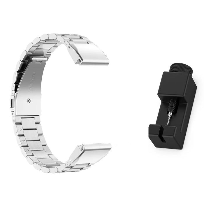 Stainless Steel Watch Strap for Garmin Fenix 5/5X/5S/Forerunner 945/Approach S60 - 1