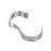 Stainless Steel Watch Strap for Garmin Fenix 5/5X/5S/Forerunner 945/Approach S60 - 2