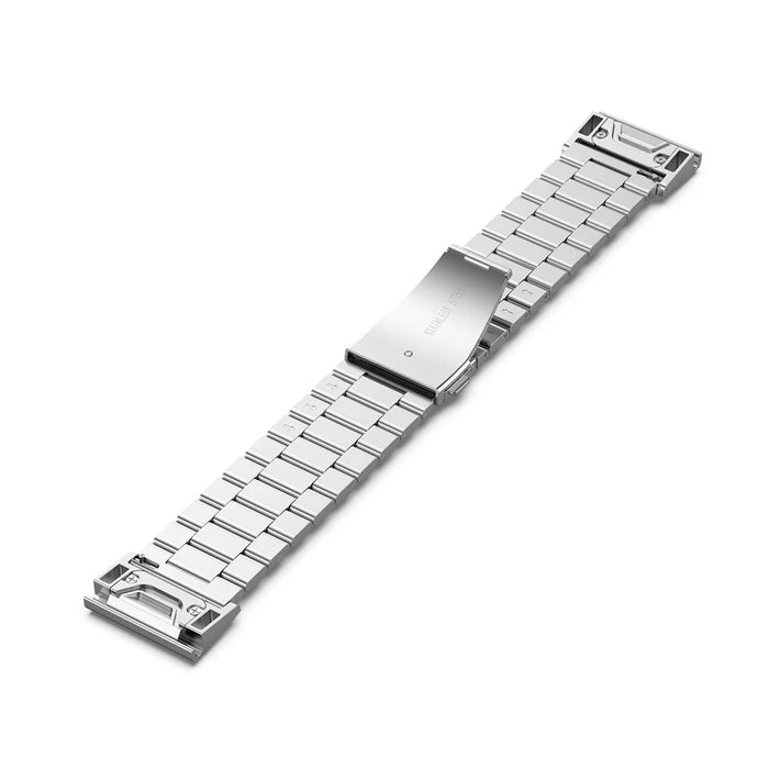 Stainless Steel Watch Strap for Garmin Fenix 5/5X/5S/Forerunner 945/Approach S60 - 7