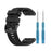 Rubber Smart Watch Band Replacement Strap [26mm Width] for Garmin Fenix 7X/Fenix 6x/5x - Black - 6