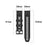 Rubber Smart Watch Band Replacement Strap [26mm Width] for Garmin Fenix 7X/Fenix 6x/5x - Black - 7