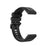 Rubber Smart Watch Replacement Band [22mm Width] for Garmin Fenix 6/5 - Black - 3