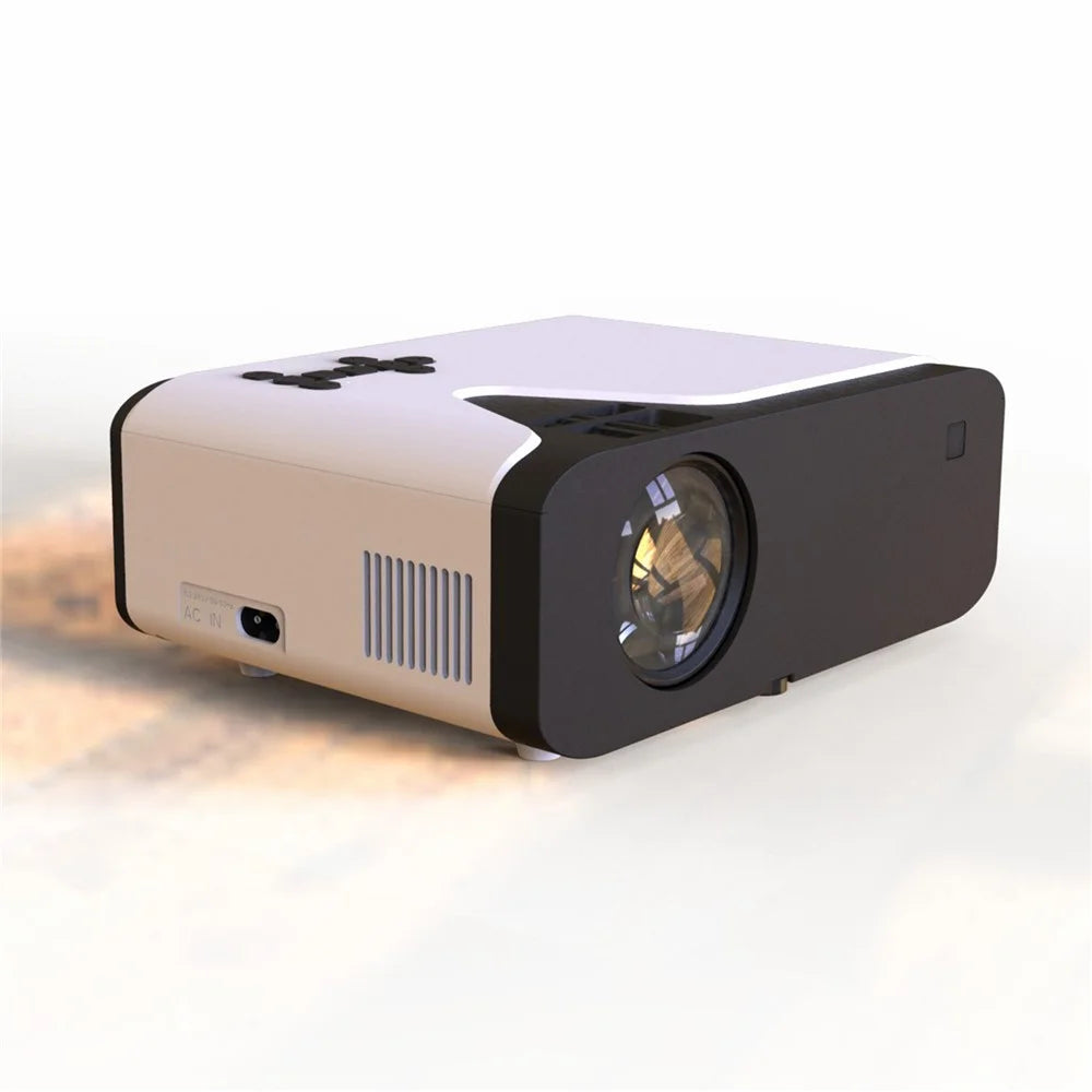 Portable Household Theater HD LED Projector Home Theater Media Player - EU Plug - 5