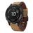Genuine Leather Smart Watch Replacement Band for Garmin Fenix 6 - Brown - 2