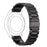 22mm Three Beads Stainless Steel Watch Strap for Huawei Watch GT2e/GT2 46mm - Black - 1