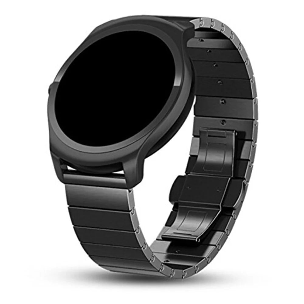 22mm Butterfly Lock Link Stainless Steel Watch Band Replacement for Huawei Watch GT 2e/GT 2 46mm - 1