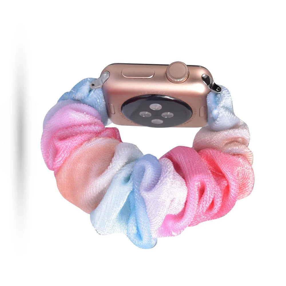 Printing Cloth Smart Watch Bank Bracelet Strap for Apple Watch Series 11 10 42mm / 9 8 7 41mm / SE3 SE2 SE 6 5 4 40mm / 3 2 1 38mm - Style O - 2