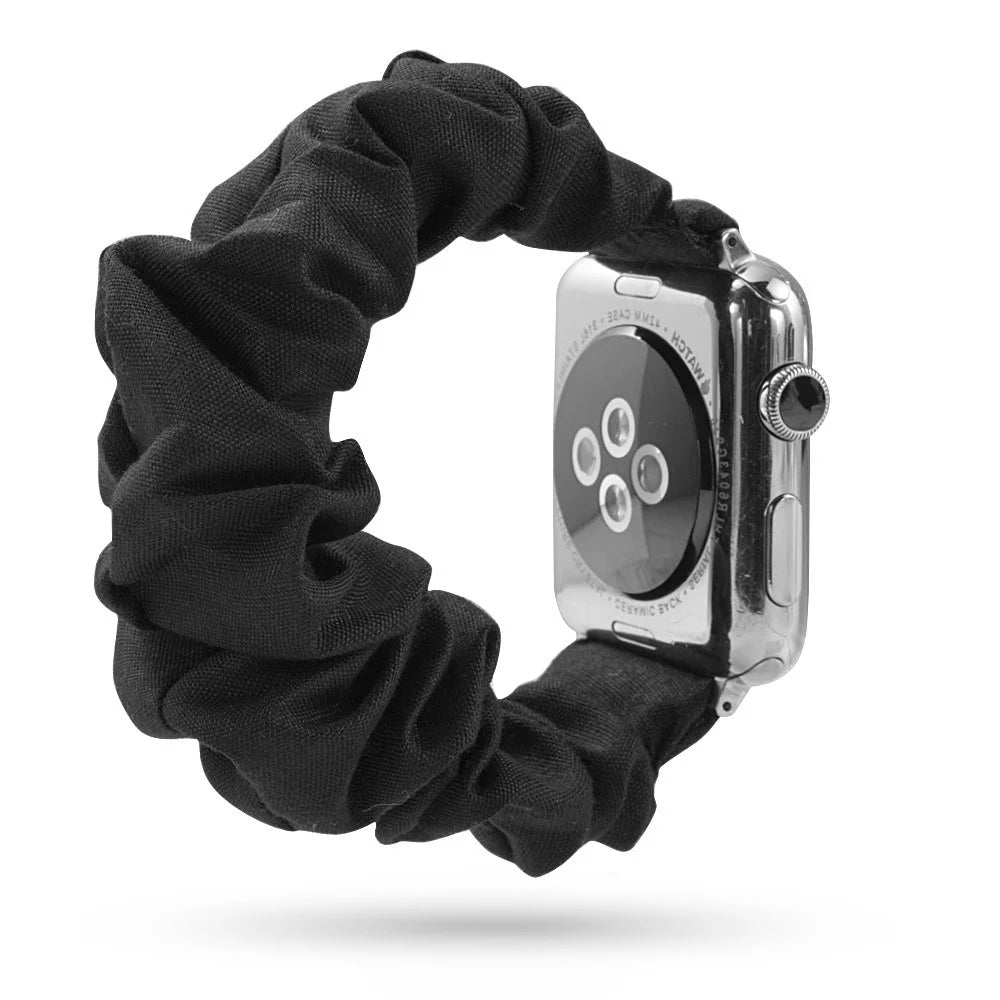 Pattern Printing Cloth Wrist Bracelet Strap for Apple Watch Ultra 3 2 1 49mm / Series 11 10 46mm / 9 8 7 45mm / SE3 SE2 SE 6 5 4 44mm / 3 2 1 42mm - Style A - 3