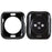 Silicone Smart Watch Case Protector for Apple Watch Series SE3 / SE2 / SE1 /  6 / 5 / 4 40mm - Black - 1
