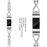 Diamond Decor Zinc Alloy Chain Watch Strap for Fitbit Charge 2 - Silver - 3