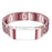 Zinc Alloy Strap Replacement Rhinestone Decor Watch for Fitbit Charge 3 / 4 - 5