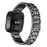 Rhinestone Decor Zinc Alloy Smart Watch Band for Fitbit Versa - Black - 1
