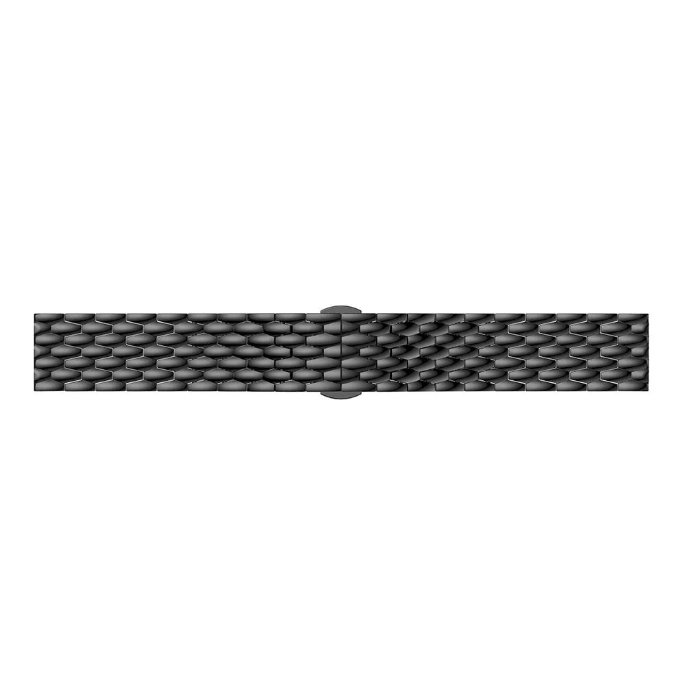 22mm Stainless Steel Dragon Skin Watch Band for Samsung Galaxy Watch 46mm/S3/S4 - Black - 5