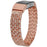 Metal Rhinestone Decor Watch Band for Fitbit Charge 2 - Rose Gold - 2