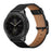 22mm Cowhide Leather (DS Style) Watch Strap for Samsung Galaxy Watch3 45mm / Galaxy Watch 46mm - Black - 2
