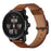 22mm Cowhide Leather Watch Band (DS Style) for Huami Amazfit 1/2S - Coffee - 3