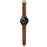22mm Cowhide Leather Watch Band (DS Style) for Huami Amazfit 1/2S - Coffee - 5
