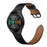 22mm Cowhide Leather (DS Style) Watch Strap for Huawei Watch GT 2e - Black - 3