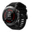 Horizontal Streak with Black Triangle Buckle Silicone Watch Band for Garmin Fenix 5X - Black - 5