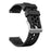 Bi-color Silicone Smart Watch Strap Adjustable Watchband for Huawei Watch GT 2e - Black / Black - 4