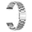 For Samsung Galaxy Watch3 45mm Stainless Steel Smart Watch Band Replacement Strap with Folding Clasp Closure - Silver - 1