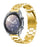 Stainless Steel Smart Watch Band Replacement for Samsung Galaxy Watch3 41mm - Gold - 3