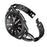 X-Shape Rhinestone Decor Stainless Steel Smart Watch Strap for Samsung Galaxy Watch3 45mm - Black - 4
