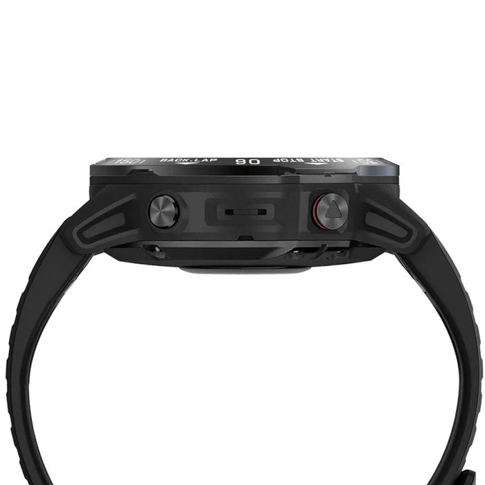 Index Ring Stainless Steel Watch Bezel Ring (Style A) for Garmin Fenix 6X - Black - 5