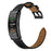 16mm Top Layer Cowhide Leather Watch Band Strap for Huawei TalkBand B3/B6 - Black - 3