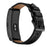 16mm Top Layer Cowhide Leather Watch Band Strap for Huawei TalkBand B3/B6 - Black - 4