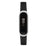 Quality Genuine Leather Watch Band Replacement for Xiaomi Mi Band 5 - Black - 2
