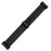 For Fitbit Versa 3/Fitbit Sense 22.5mm Stainless Steel Watch Band Replacement Wrist Strap - Black - 3