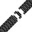 For Fitbit Versa 3/Fitbit Sense 22.5mm Stainless Steel Watch Band Replacement Wrist Strap - Black - 5