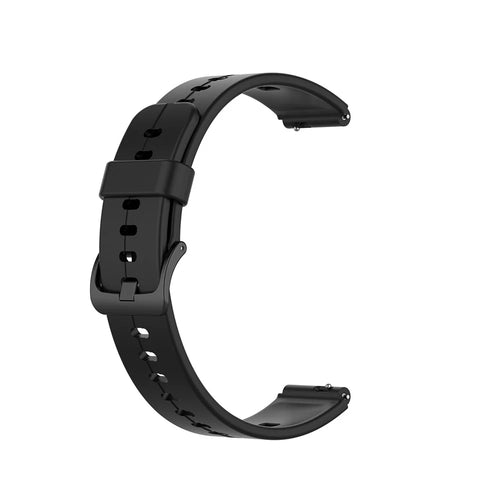 Soft Silicone Watch Strap Replacement 16mm for Huawei TalkBand B3 / B6 - Black - 1