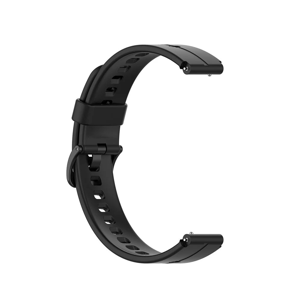 Soft Silicone Watch Strap Replacement 16mm for Huawei TalkBand B3 / B6 - Black - 2