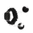 Hair Band Printed Fabric Watch Band for Fitbit Versa 3/Sense - Black - 5