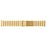 Single Row Stainless Steel Smart Watch Band Replacement for Fitbit Versa 3 - Gold - 4