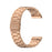 Stainless Steel Three Bead Buckle Chain Band for Fitbit Versa 3/Sense, Watchband Replacement - Rose Gold - 4