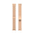 Stainless Steel Three Bead Buckle Chain Band for Fitbit Versa 3/Sense, Watchband Replacement - Rose Gold - 6