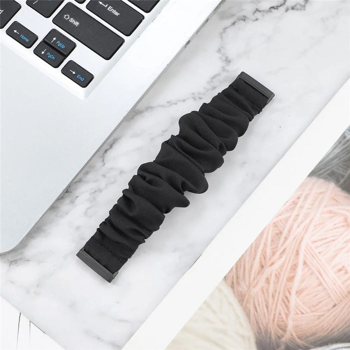 Hair Band Printed Fabric Watch Band Replacement for Fitbit Versa 3 - Style B - 3