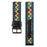 Ethnic Style Genuine Leather Cloth Watch Band Replacement for Fitbit Versa 2 / 1 - Multi-color - 1