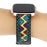 Ethnic Style Genuine Leather Cloth Watch Band Replacement for Fitbit Versa 2 / 1 - Multi-color - 2